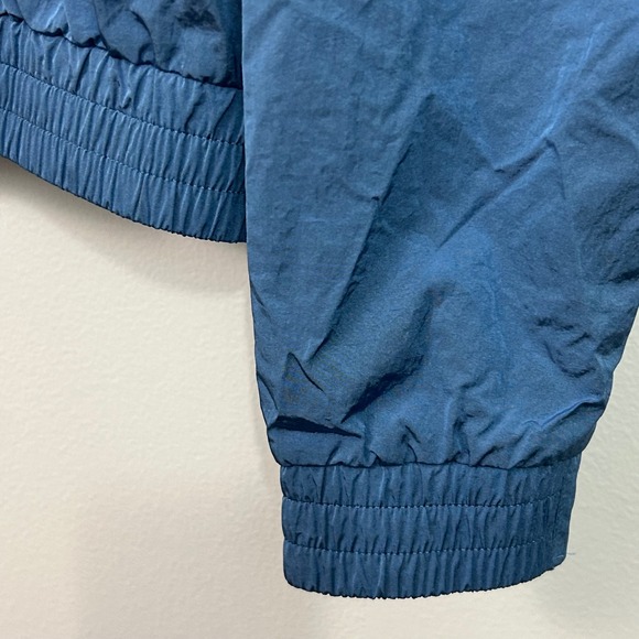 Adidas x Ivy Park Lite Blue Nylon Track Jacket Unisex Oversized Size Medium - Picture 8 of 14